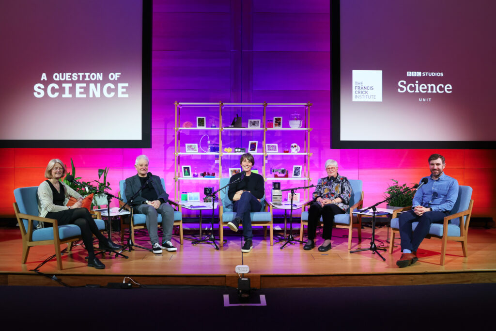 Andrew on a longevity podcast panel for the BBC/Francis Crick Institute co-production A Question of Science with Brian Cox, Paul Nurse, Lynne Cox and Linda Patridge